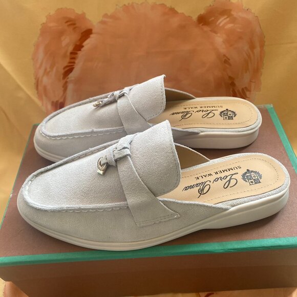 Loro Piana Shoes - Loro Piana summer white slippers for ladies